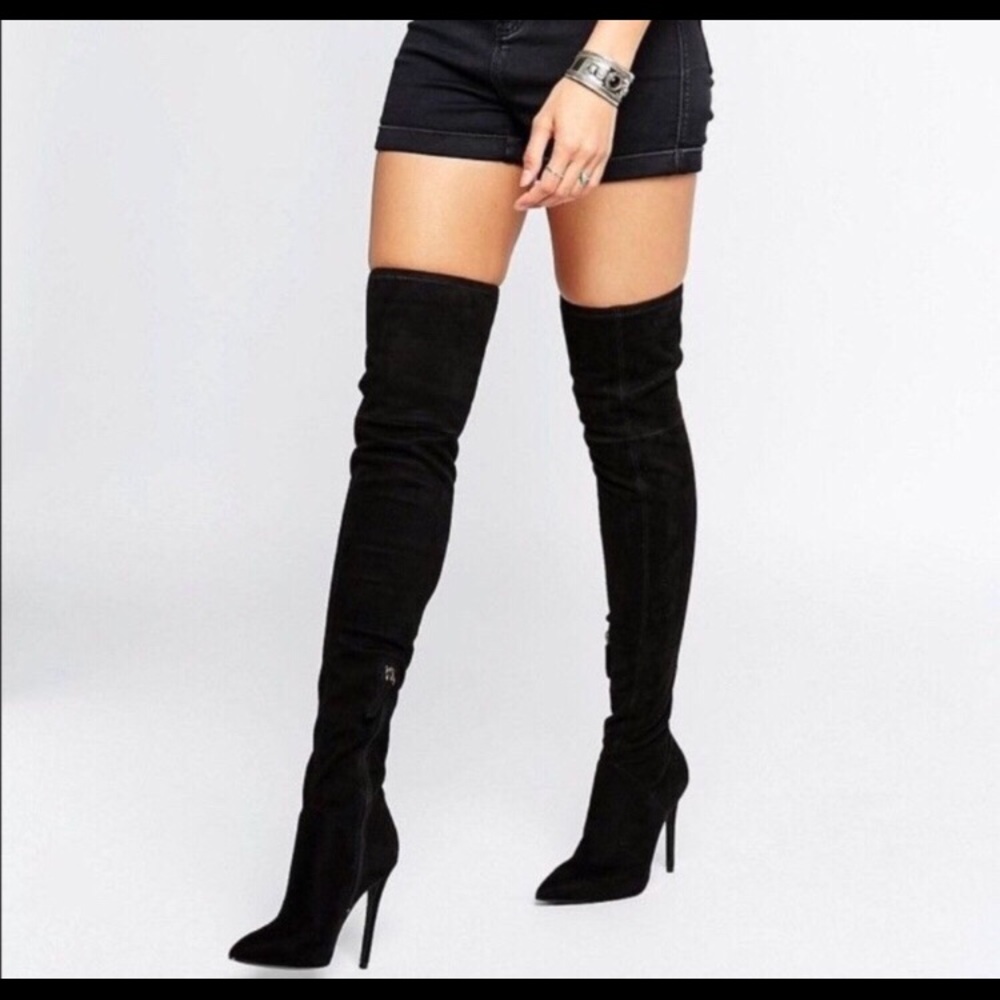 Kylie & Kendall over the knee boots